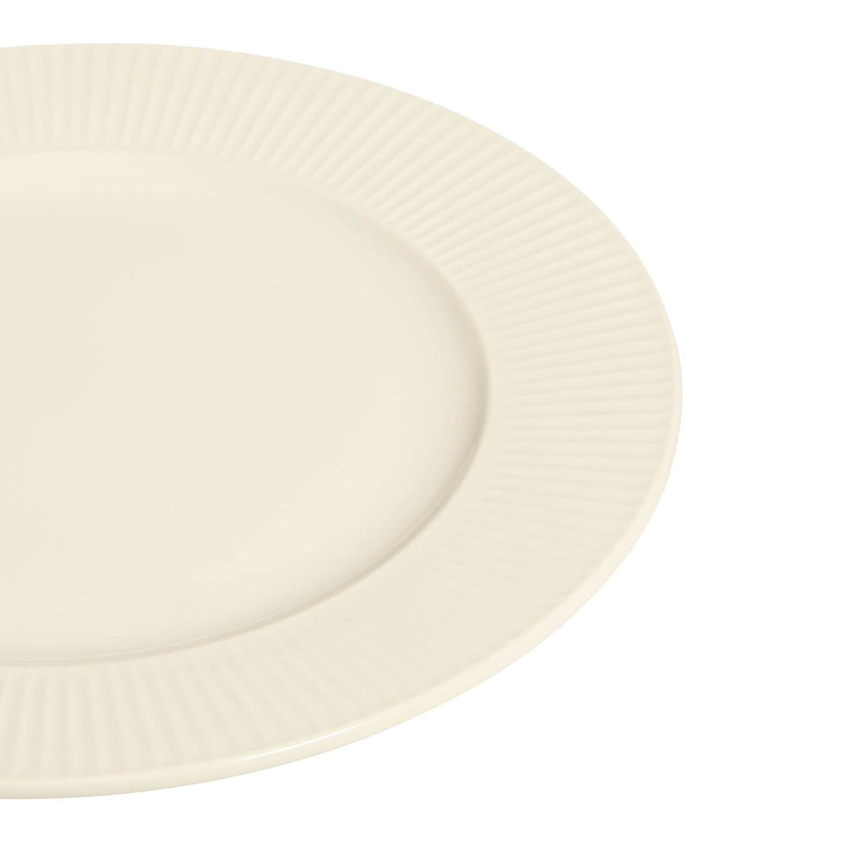 Highbury Ribbed New Bone Dinnerware Set, Serves 4, 12-pc, White K9B0 - product image 4