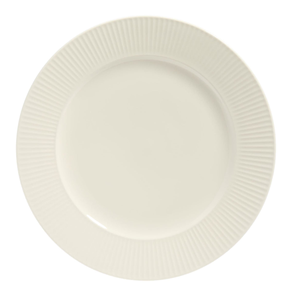 Highbury Ribbed New Bone Dinnerware Set, Serves 4, 12-pc, White K9B0 - product image 7