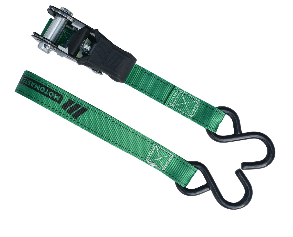 1,500-lb Padded Ratchet Tie Down Straps, 1-in x 14-ft, 4-pk X2F7 - product image 1