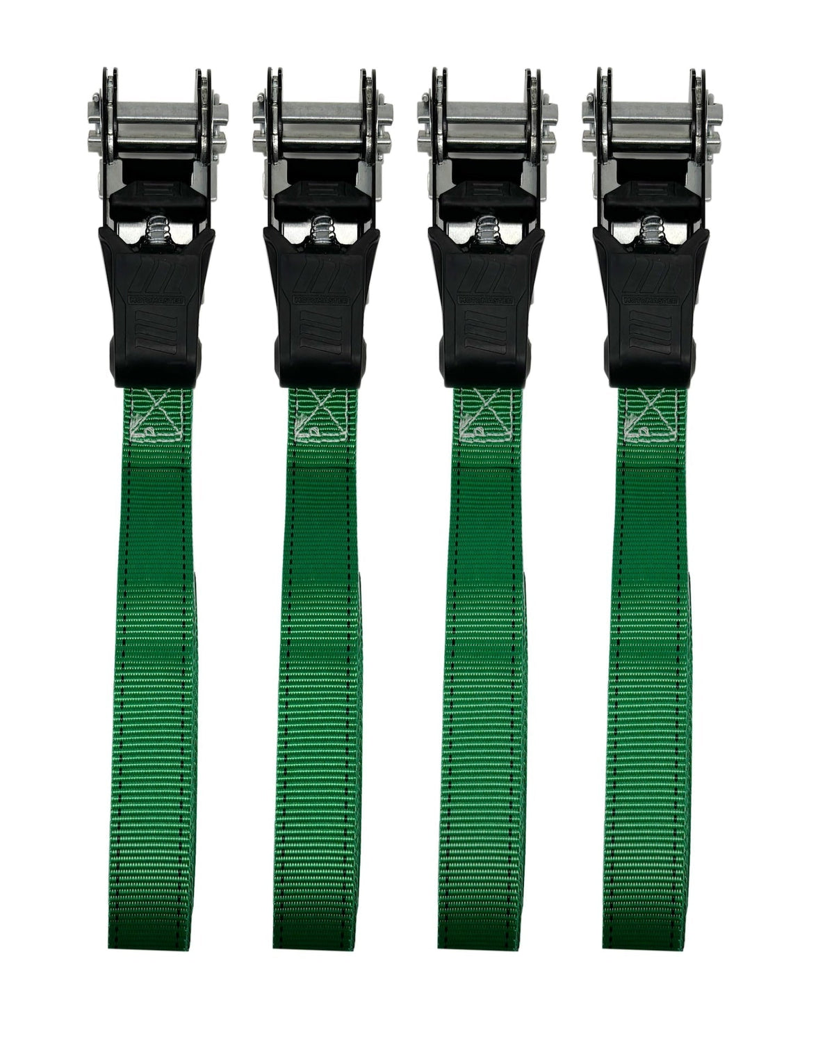 1,500-lb Padded Ratchet Tie Down Straps, 1-in x 14-ft, 4-pk X2F7 - product image 2