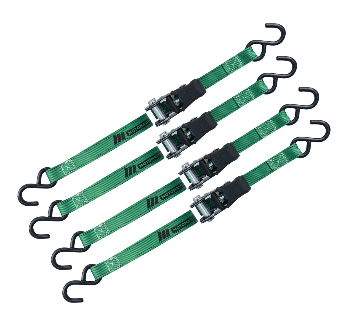 1,500-lb Padded Ratchet Tie Down Straps, 1-in x 14-ft, 4-pk X2F7 - product image 7