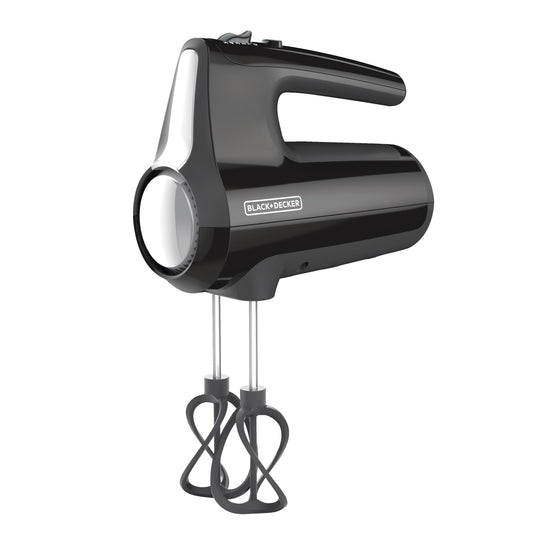 Helix Hand Mixer, Premium Performance 5 Speed Hand Mixer, Includes 5 Attachments and Case, Black R6U4 - product image 1