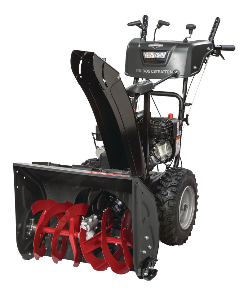 & Stratton 1696807 223cc 2-Stage Gas Snowblower with Electric Start, 24-in X7W4