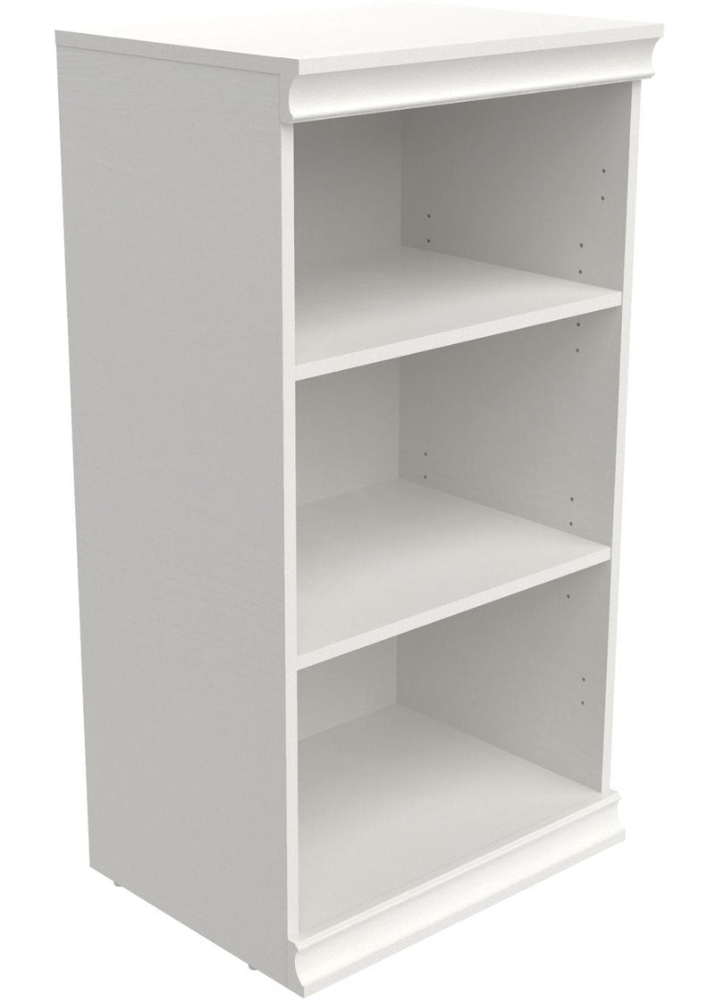 Modular Stackable Closet Storage Shelf Unit, White Q4V3