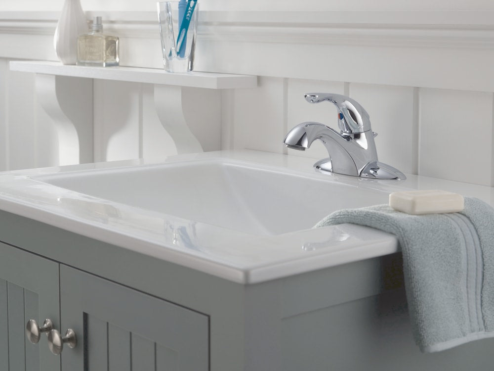1-Handle Centerset Lavatory Faucet with Pop-up, Chrome X9N4 - product image 3