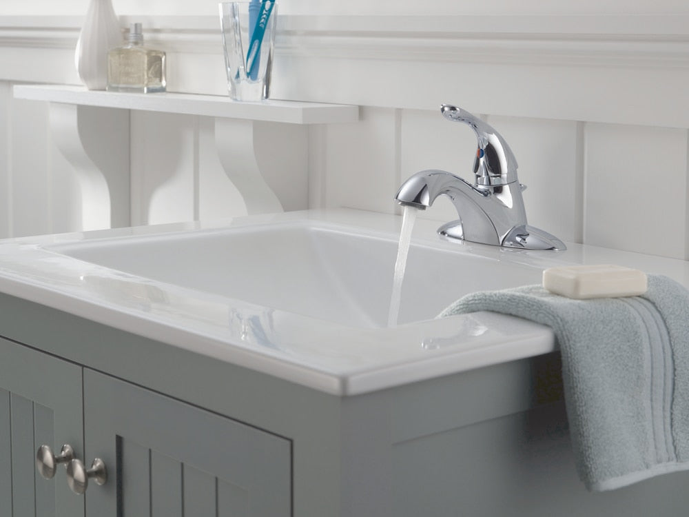1-Handle Centerset Lavatory Faucet with Pop-up, Chrome X9N4 - product image 4
