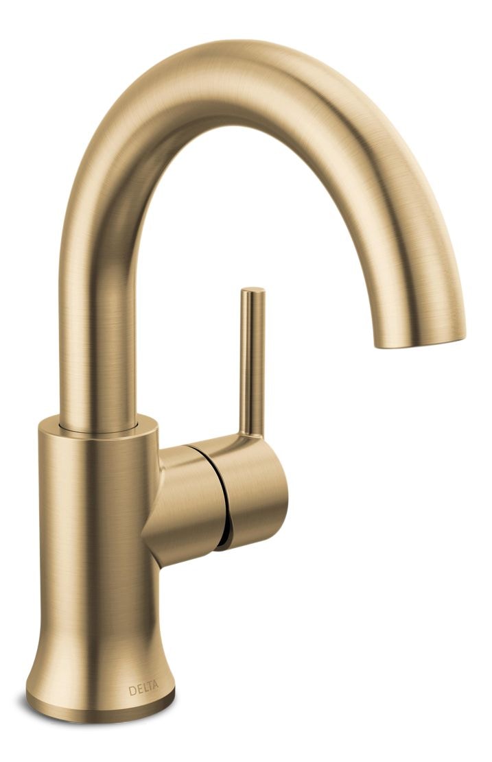 1-Handle High-Arc Lavatory Faucet, Champagne Bronze G9J3 - product image 2
