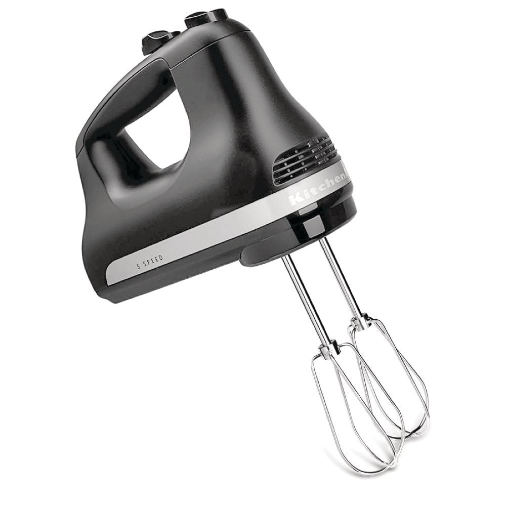 Kitchen Aid Compact 5-Speed Hand Mixer with Stainless Steel Accessories, Black J2P9 - product image 1