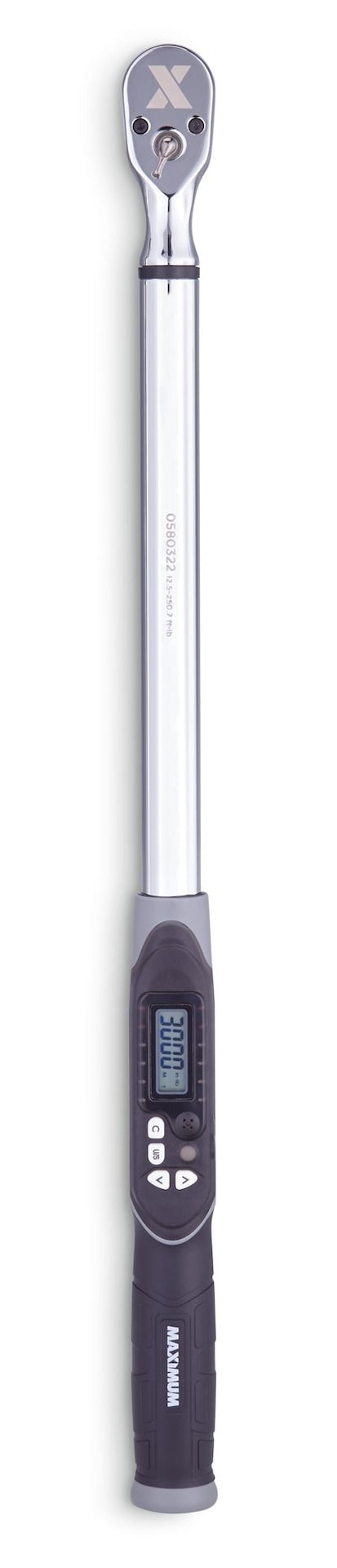 1/2-in Drive Digital Torque Wrench, 12.5-250 ft-lbs A3M2