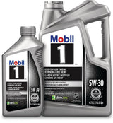 1 5W30 Synthetic Engine/Motor Oil Set, 4.73-L + 1-L I1H0 - product image 1