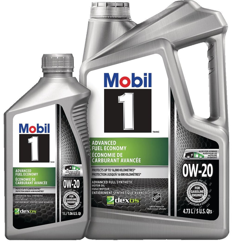 1 Advanced Fuel Economy 0W20 Synthetic Engine/Motor Oil Set, 4.73-L + 1-L A8X7