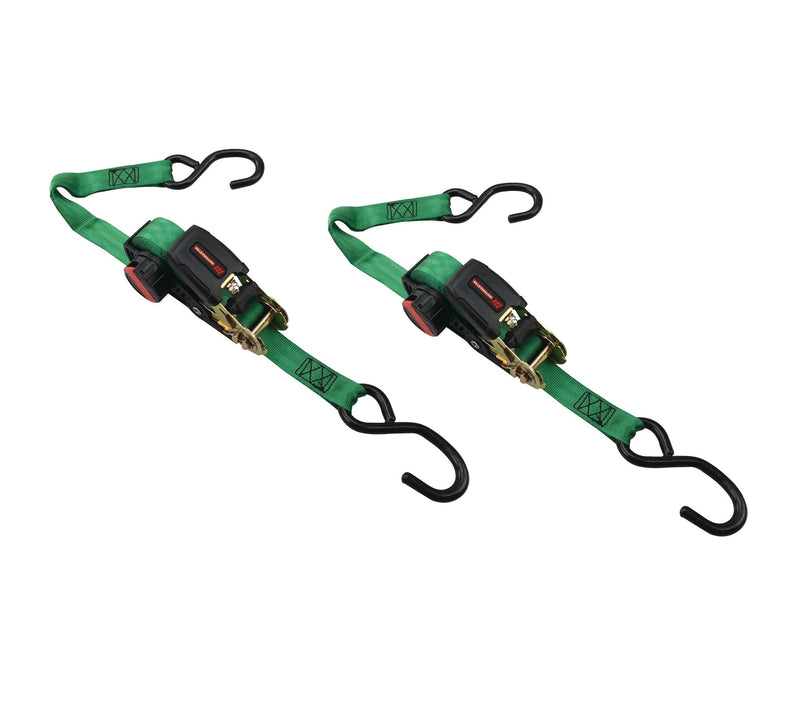 1,500-lb Rocker Ratchet Tie Down, 1-in x 15-ft, 2-pk K5M8
