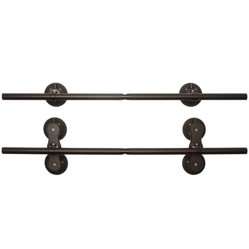Monkey Bars Aluminum Roof Cross-Bar System, Powder Coated Black, 60-in H3Z0