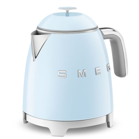 Retro Style Electric Mini Kettle with Cordless Base, Light Blue, 0.8-L N2B3 - product image 1