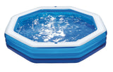 & Finn Octagon Oasis Inflatable Wading Pool, 110 x 83 x 18-in, Ages 3+ K6M7 - product image 1