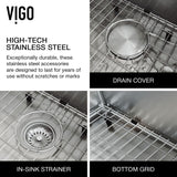 Oxford 1-Bowl Stainless Steel Apron Front Farmhouse Kitchen Sink with Accessories, 30-in A3F0 - product image 5