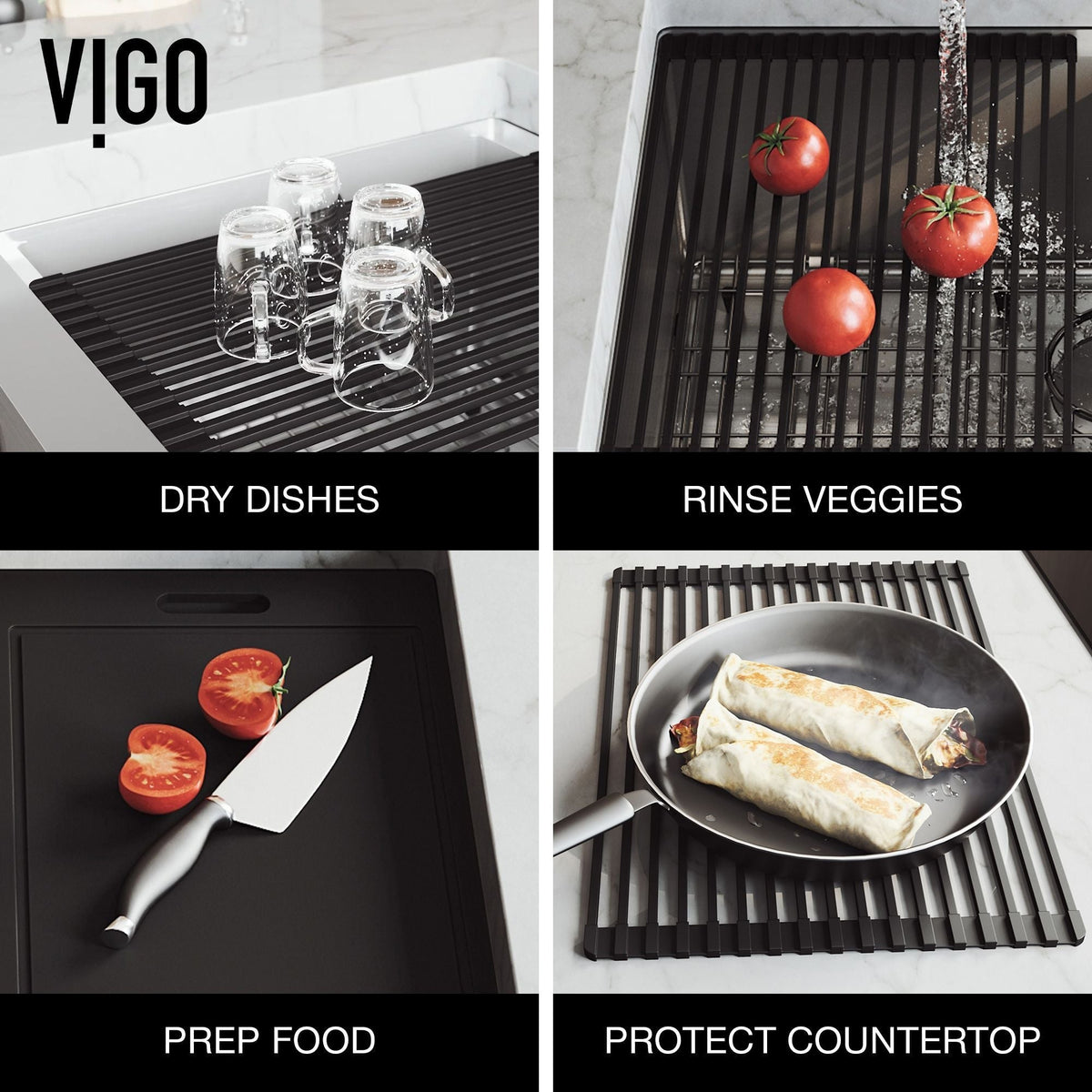 Oxford 1-Bowl Stainless Steel Apron Front Farmhouse Kitchen Sink with Accessories, 30-in A3F0 - product image 7