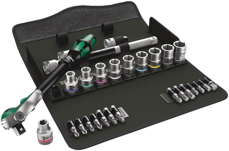 1/2-in Drive Socket Set, SAE, 28-pc Q9I3
